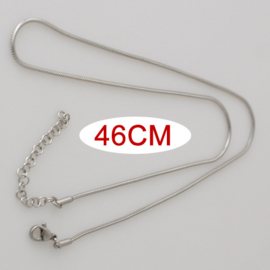 RVS Snake Ketting 46 cm