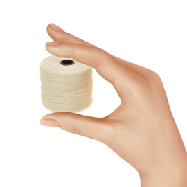 Nylon S-Lon draad 0,5mm Pale Yellow – 1 klosje van ± 70 meter