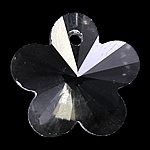Prachtige kristal facet Hanger bloem 18 x 17 x 9mm gat 1mm