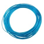 Aluminium draad 1mm dik, 10m per rol Turquoise (dodger Blue)