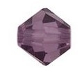 30 x Preciosa Kristal Bicone kraal 4 mm lilac