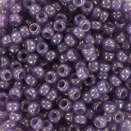 c.a. 5 gram Miyuki rocailles 8/0 - ceylon translucent lavender