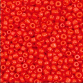 20  gram Glaskralen Rocailles 12/0 (2mm) Amaranth red
