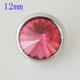 Drukker Crystal stone framboise - 12 mm click
