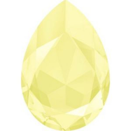 1 x Swarovski 4120 Fancy Stone – Druppelvorm 14x10 mm – Pastel Poeder Geel
