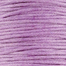 10 meter Waxkoord 1.5 mm Violet lila