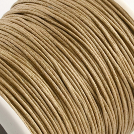 1 rol Waxkoord katoen 1 mm – naturel – 90 meter (past niet door de brievenbus)