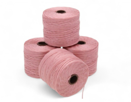Nylon S-Lon draad 0,5mm Rose – 1 klosje van ± 70 meter
