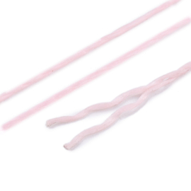 1 rol waxkoord katoen 0,5 mm – 20 meter – roze
