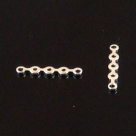 10x Beadalon 5 gats verdeler 15x5mm