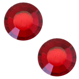 2 x Swarovski Elements SS30 flat back (6.4mm) Siam red