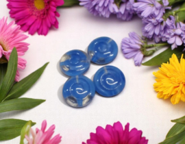 Glaskralen blauw