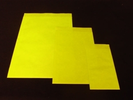 1.000 x Fourniturenzakje kraft geel onbedrukt 15 x 22cm nr. 3