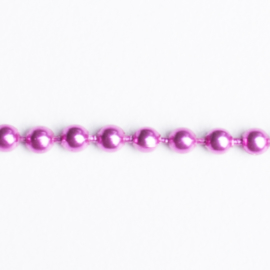 100 cm Ball Chain ketting dikte 2 mm roze