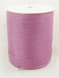 2 meter organza lint 6mm misty rose