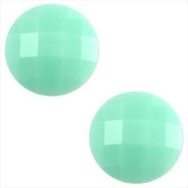 2 x Basic cabochon 10mm Mint groen