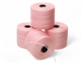 Nylon S-Lon draad 0,5mm Light Pink – 1 klosje van ± 70 meter