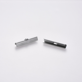 2 x Non-Tarnish 304 RVS Veterklem 7 x 30mm oogje: 1,5 x 2mm