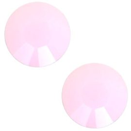 2 x Swarovski Flat back - SS30 - 6.4 mm - Rose Albaster