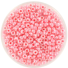 c.a. 5 gram Miyuki rocailles 8/0 - Ceylon carnation pink