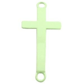 1x Bedel 2 ogen kruis Ambrosia Green