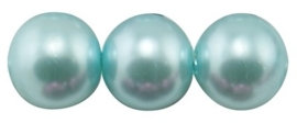 20 x prachtige glasparel kleur: Light Cyan12 mm(dagbesteding)