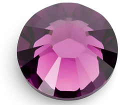 10 x Swarovski flatback similisteentje SS12 3 mm – amethyst
