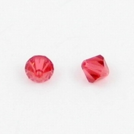 10 x Swarovski kristal bicone 8mm Padparadsha