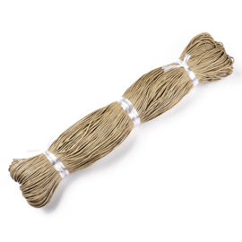 10 meter Waxkoord katoen 1,5 mm – naturel tan