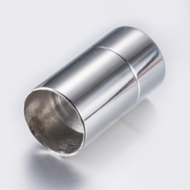 Metalen 304 RVS magneetslot Tarnish Resistant  20 x 11mm, Ø10mm