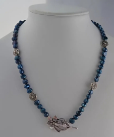 4 x Kapittel slotje 20 x 28 mm – T-stuk 5 x 30 mm – oogje 2 mm – antiek zilverkleur