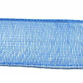 Organza Lint 10 mm per 5 meter Blauw