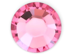 10 x Swarovski flatback similisteentje SS12 3 mm – pink