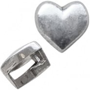 5 x Chill metalen schuiver hart c.a. Ø 6mm (Nikkelvrij)
