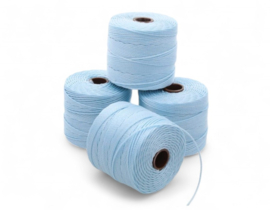 Nylon S-Lon draad 0,5mm Sky Blue – 1 klosje van ± 70 meter