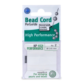 High performance Griffin met naald  No: 2 Ø 0,45mm wit (In bestelling)