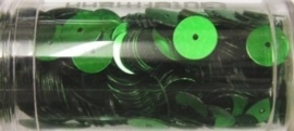 Gutermann pailletten 8mm rond groen 10.5 gr.