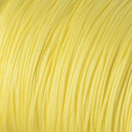 3 meter Macramé Draad ca 1 mm Pale Lemon