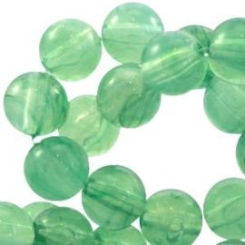 40x Perla beads 6mm True green