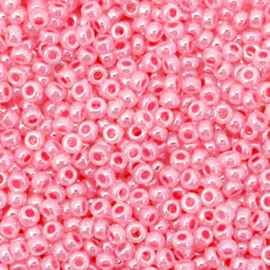 c.a. 5 gram Miyuki rocailles 11/0 - Ceylon carnation pink