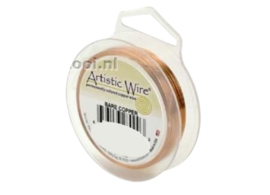 1 x Rol Beadsmith Artistic Wire 0,81mm13,5 meter  Craft Wire - Tarnish Resistant Bronze (Nikkelvrij)