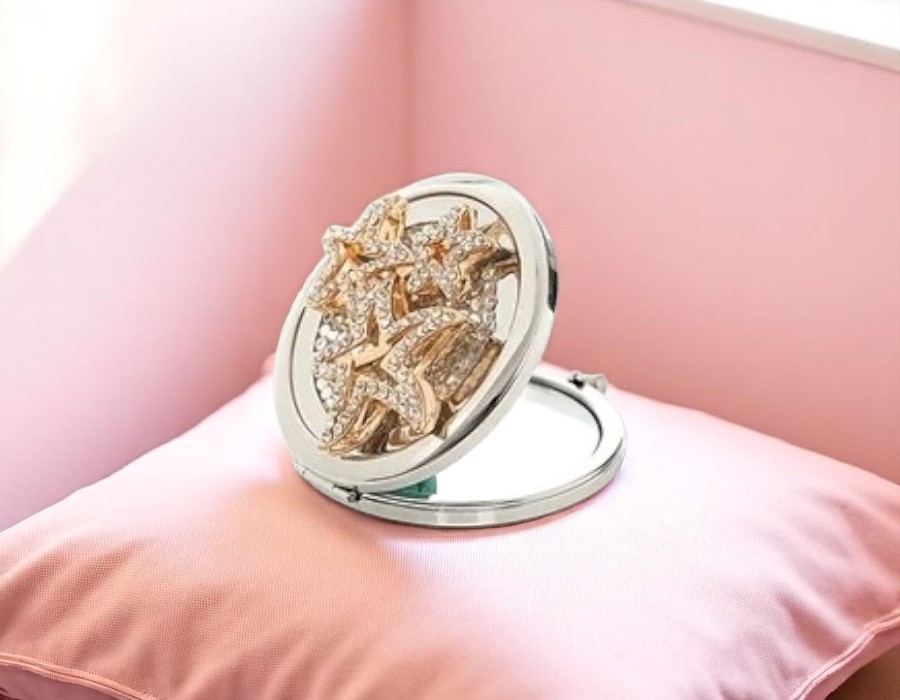 Spiegeltjes met strass