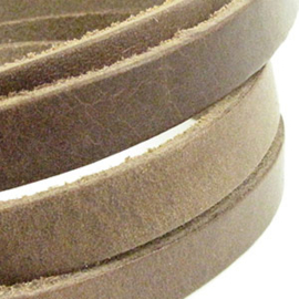 105~110 cm DQ leer plat Rost Brown 5mm
