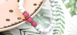 Sparkling beads