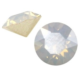 2 x Swarovski Elements SS24 puntsteen (5.2mm) Light grey opal