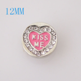 Drukker Metal kiss me - 12 mm click