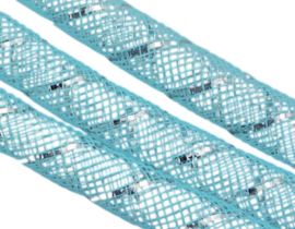 1 meter Mesh tubing netslang / gaaskoord 8 mm – keuze uit meerdere kleuren A