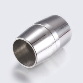Metalen 304 RVS magneetslot Tarnish Resistant  19 x 13mm, Ø10mm