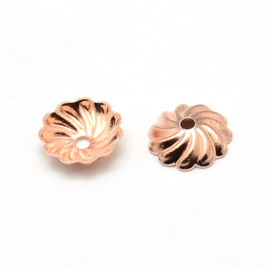 Kralenkapjes Rose Gold