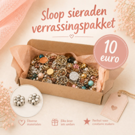 Verrassingspakket sloopsieraden – € 10,00